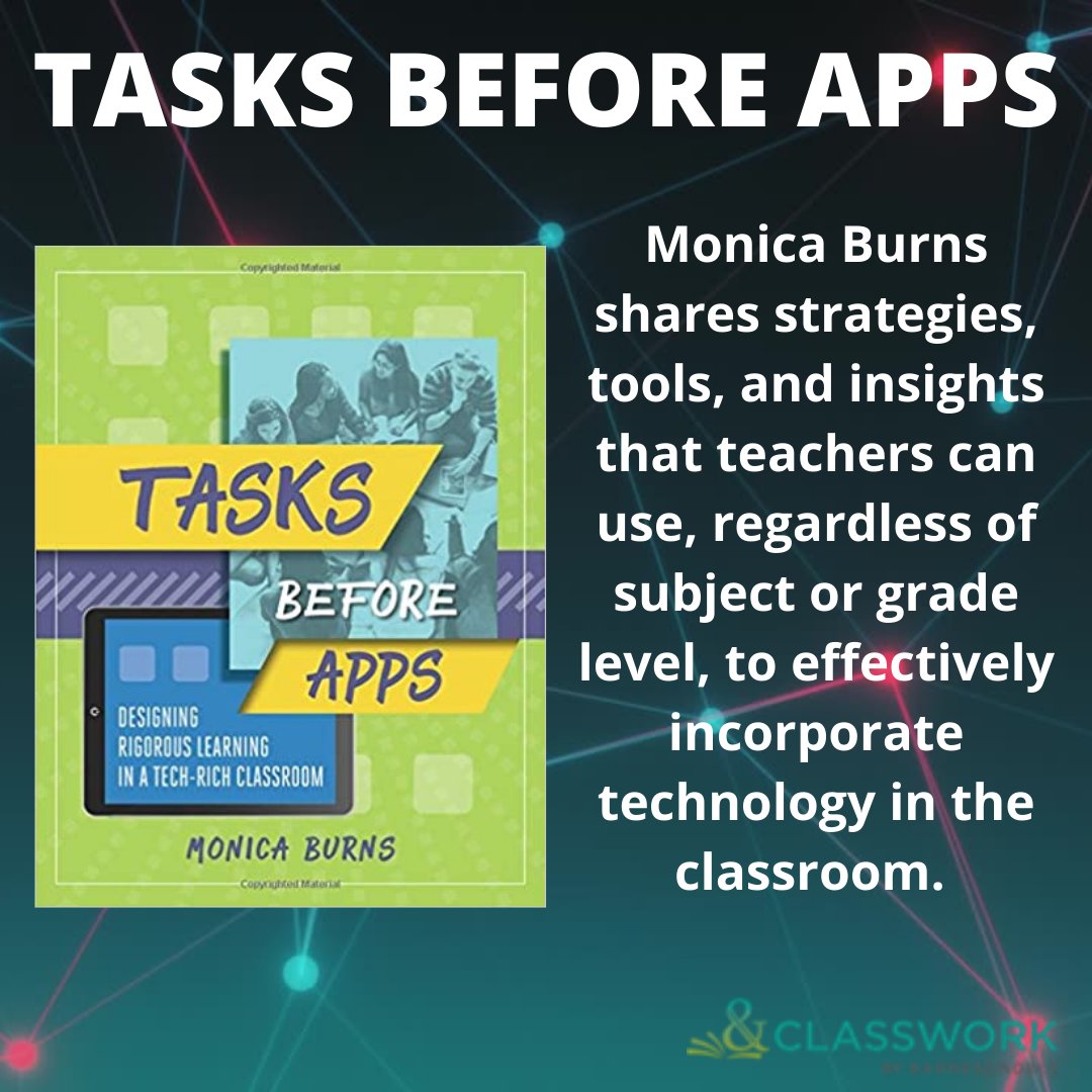 bn_classwork's tweet image. 📳📳 Today's PD title is Tasks Before Apps by @ClassTechTips , which offers teachers help with focusing on the "three Cs" of technology implementation—creation, curiosity, and collaboration in their classroom! 📳📳 #PDMonday