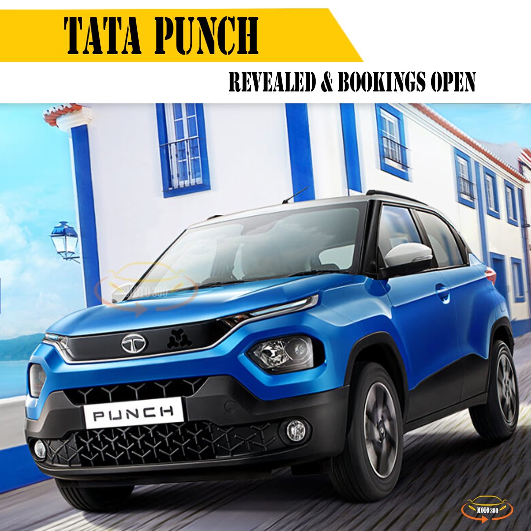 Moto3605's tweet photo. Tata revealed its New Punch &amp; Bookings open. #TataPunch
#TataMotors #microsuv #punch #motovloggersofindia #new #launch #newcar #motovloggersofinstagram #adventure  #cars #suv #hbx #tatahbx #Moto360 #Moto360മലയാളം #Moto360தமிழ் https://t.co/M0BVcZgqmo