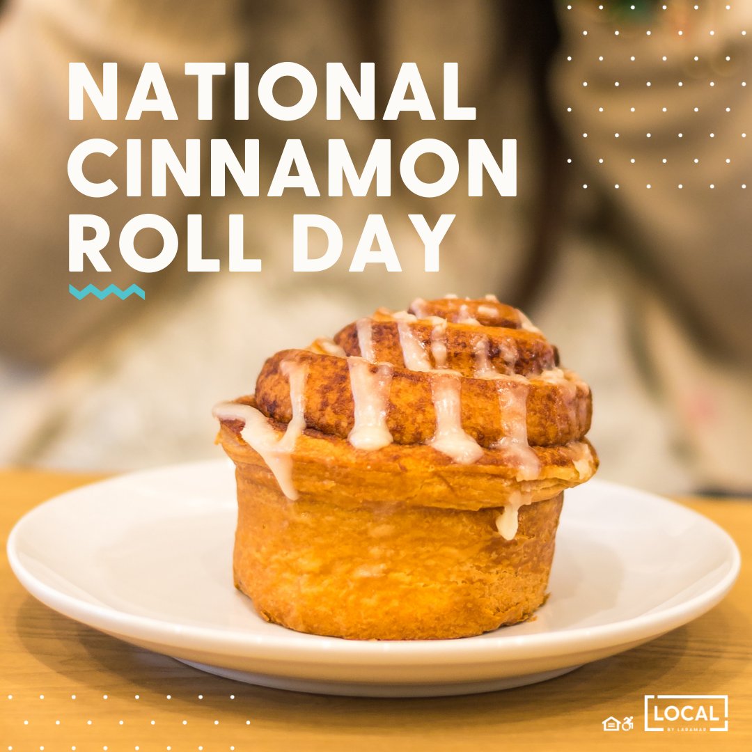 ChicagoLocalApt's tweet photo. Happy National Cinnamon Roll Day!
Where is your favorite place to get a cinnamon roll? https://t.co/hidQNigW0S