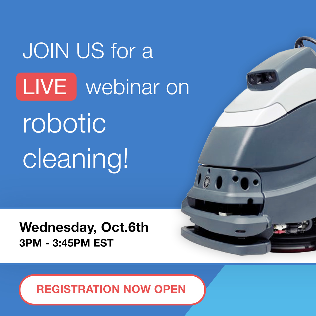 ImperialDade's tweet photo. Customers, join us and @Nilfiskofficial for a live webinar on robotic cleaning this Wednesday, October 6, 3PM - 3:45PM EST. Register using this link: https://t.co/Gjksxf551k
#roboticcleaning #autoscrubber #cleaningwebinar #maintenance #imperialdade #nilfisk #cleaningprofessionals https://t.co/wexeZumR0o