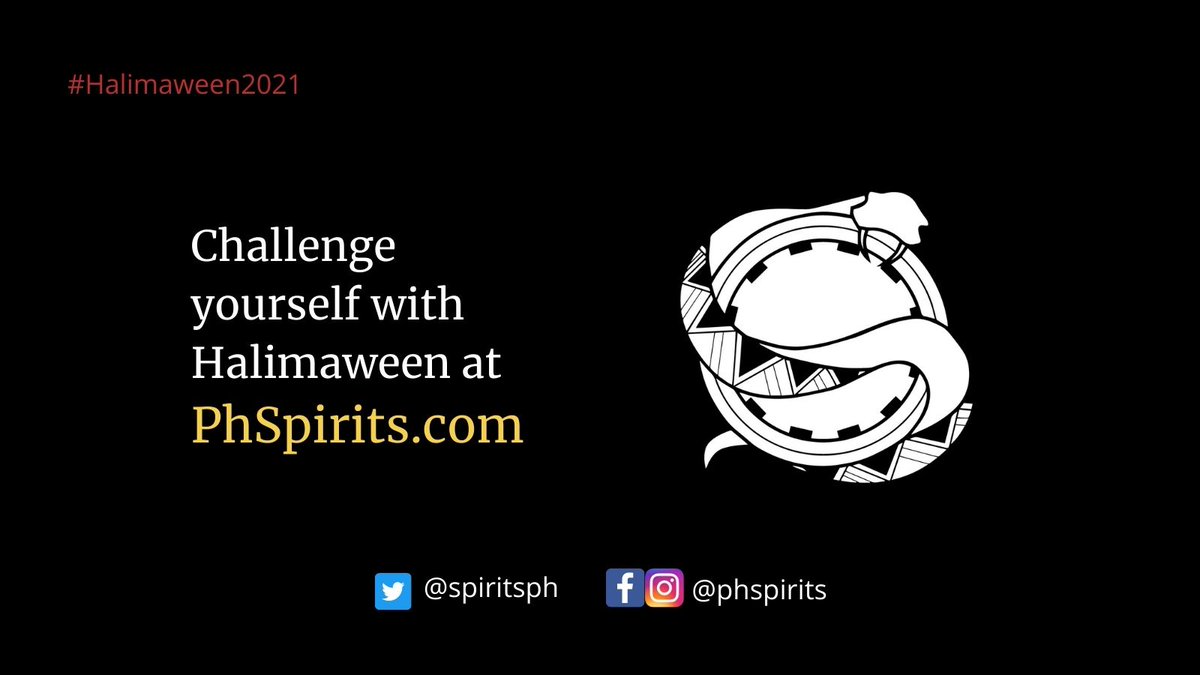 SpiritsPh's tweet photo. Use the hashtag #Halimaween2021 and tag us in your works!
@spiritsph
for Twitter and
@phspirits
for IG and FB (And Tiktok!)
The full list of descriptions for each prompt is at
https://t.co/Rubv6Avi65
#PhSpirits #PhilippineSpirits #Halimaween #Myth #Mythology https://t.co/Ha95XCNyHW
