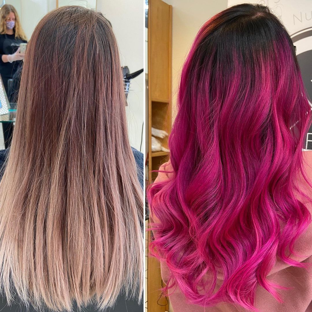 colorphlex's tweet photo. PINK 😍  (with a little help from colorpHlex)
IG: chloeshairandnails - Number 3 Hair Boutique; Worthing UK https://t.co/Zjq5v8joml