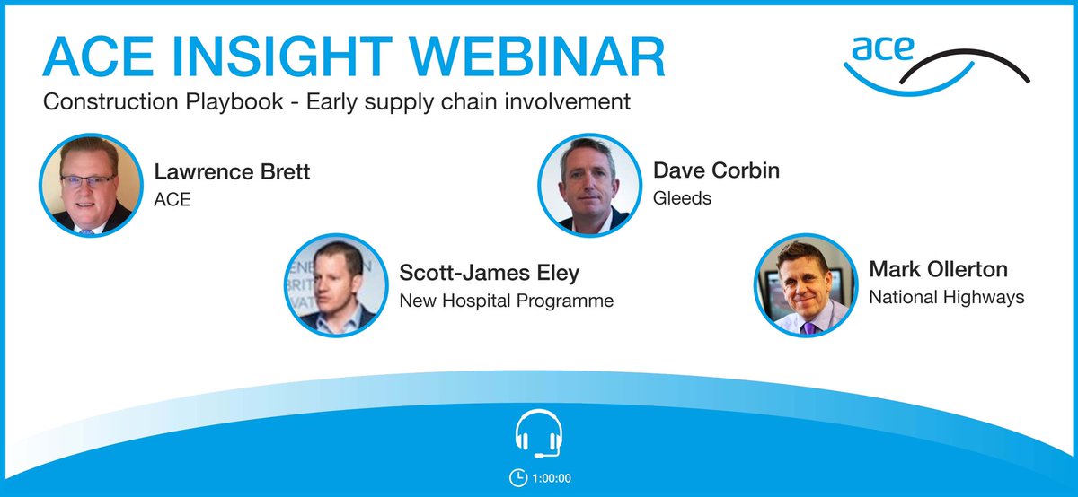 dncorbin's tweet photo. I’m pleased to be supporting the @ACE_Updates and @ConstructionCLC webinar on #ConstructionPlaybook, 14 Oct on behalf of @GleedsGlobal. Join Laurence Brett of ACE, Scott-James Eley of New Hospital Programme &amp; Mark Ollerton @NationalHways >> https://t.co/O4ofjhiN0I https://t.co/FsiICI7wxe