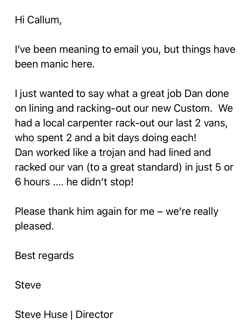unitedvanliners's tweet photo. Happy Monday all, 
Please see the email we received today.
It’s lovey to receive great feedback for your staffs great efforts. We aim to please at United Van Liners! 👍 https://t.co/u2QWbVgk0O