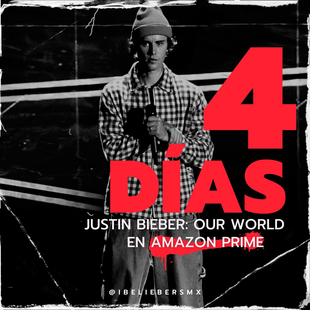 ibeliebersmx's tweet photo. 🗓️| Justin Bieber: Our World, disponible el 8 de octubre en Amazon Prime. #JBOurWorld https://t.co/z5DCSWmoN4