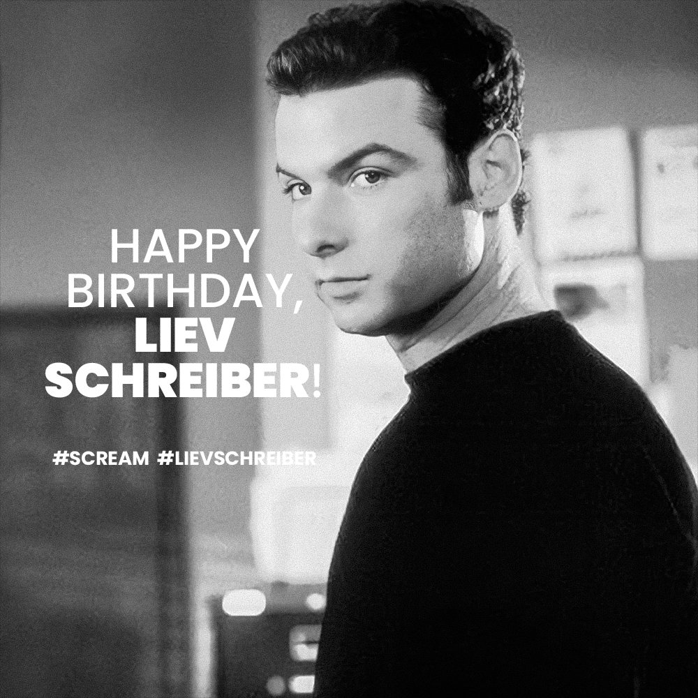  Happy Birthday, Liev Schreiber! We are 100% Cotton!     