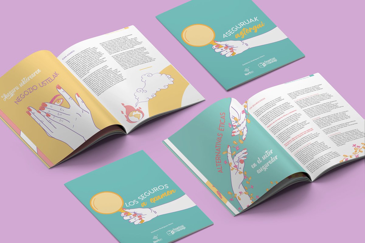 Os presentamos la publicación 'Los seguros a examen', que hemos realizado junto a <a href="/fharatago/">Finantzaz Haratago (PERFIL INACTIVO)</a>.

Podréis conocer más a fondo el sector asegurador desde un enfoque de #finanzaséticas.

📖 Lee la publicación: nortlan.com/los-seguros-a-…