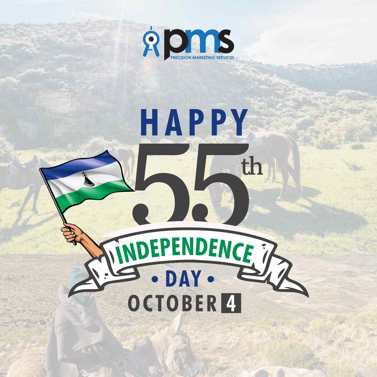 PMS_LSO's tweet photo. #HappyIndependenceDay 
#Lesotho
#PMS https://t.co/PQi4zqUj5M