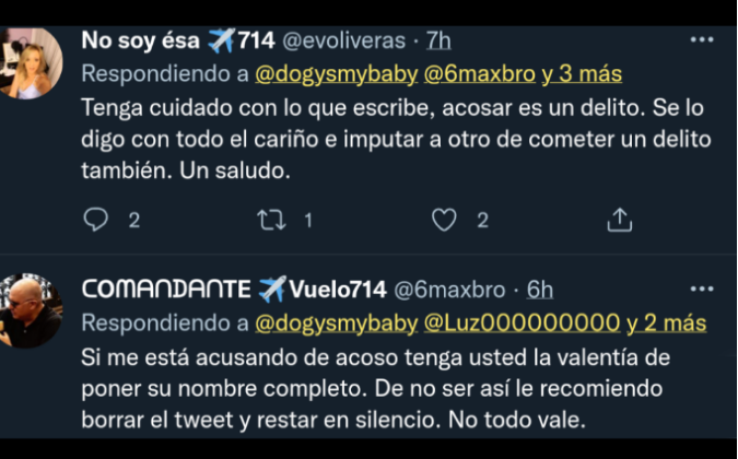 Maxbr0ma's tweet photo. No paran d AKOSAR a personas k ELL@S dsd sus mikros y Twitter han HUMILLADO,DIFAMADO,AMENAZADO, UTILIZADO... Siguen akosando y señalando públicamente x hacer SPACES🤣!!! La I-Letrada mostrando una prueba más de AMEDRANTAR Seguid insultando y akosando #Estrellados714 #DICTADURA714 https://t.co/msaYEO4O7U