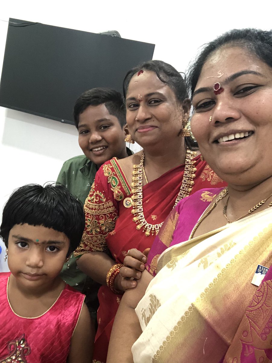 nsrani2009's tweet photo. Fun with Kutti’s and festival mood https://t.co/24wNQ8VgID