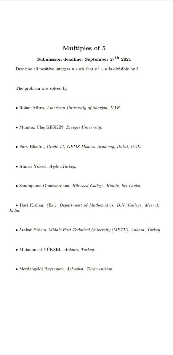 Completed September's <a href="/AUSharjah/">American University of Sharjah</a> Math Problem of the Month 💪

<a href="/GmaSigma/">Sigma Mathematics Society GMA</a> <a href="/KNargish/">Nargish Khambatta</a> <a href="/DxbModern/">GEMS Modern Academy</a> <a href="/SreekalaSrk/">sreekala sureshkumar</a> @GMA_ICSE