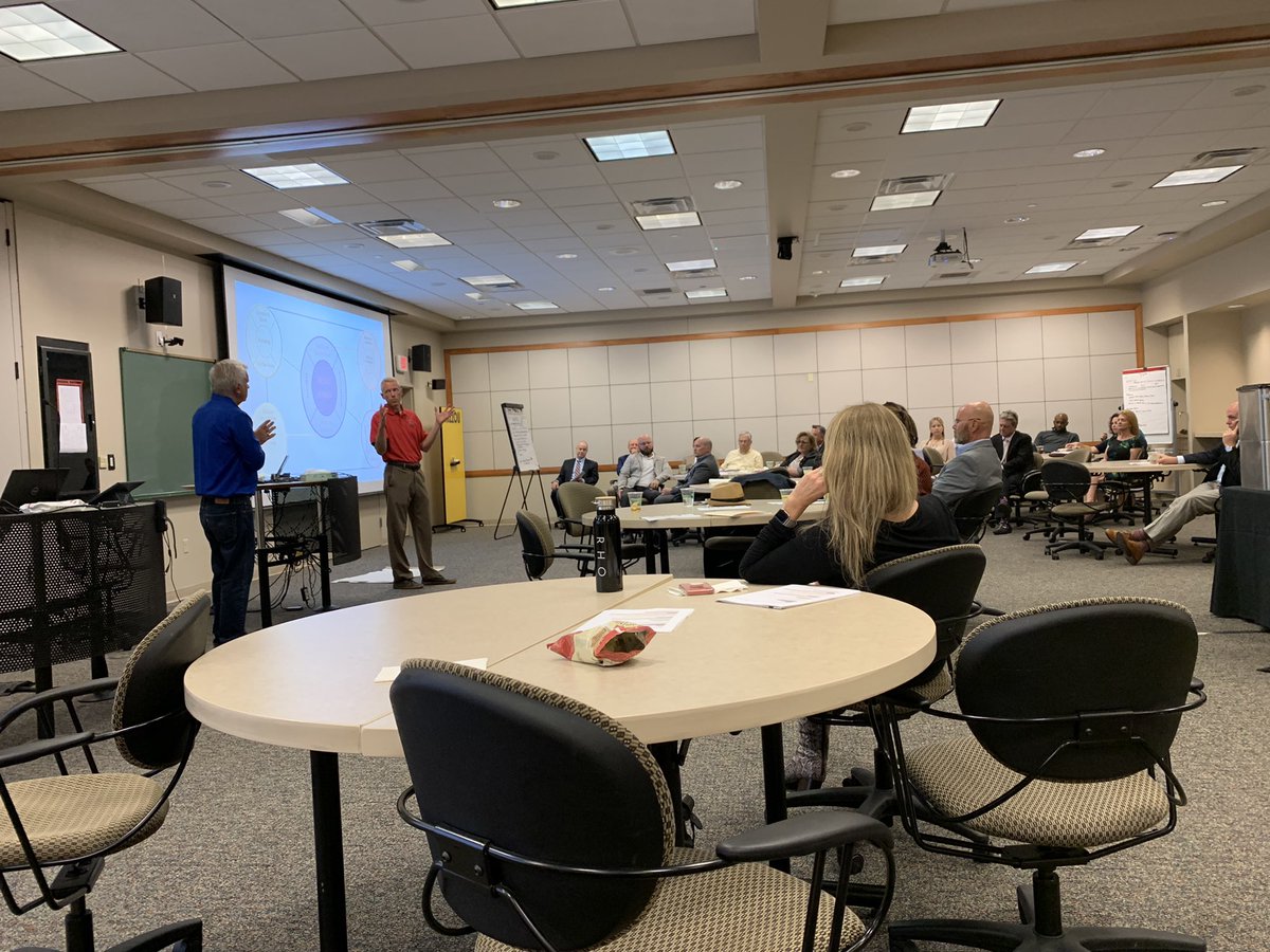 Great strategic planning follow up with <a href="/COMOChamber/">Columbia MO Chamber</a> board. A group passionate about promoting and growing our community. Challenges include housing, child care, and attracting more workers.