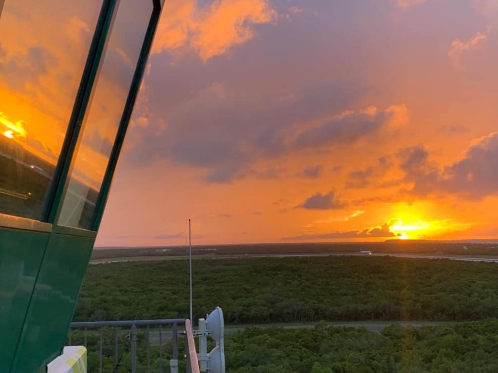 #sunset #facebookdown #whatsappdown #puntacanatower #dominicanrepublic #airtrafficcontroller