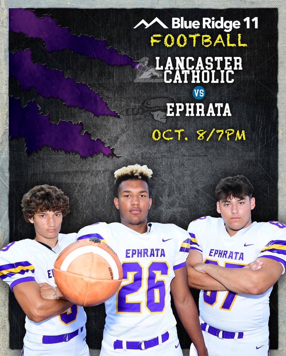 📺Blue Ridge 11 TV Schedule📺
                  October 4-8

Mon - 🏑 Manheim Central vs Ephrata (7pm)
Wed - Manheim Farm Show Parade (7pm)
Thur - ⚽️ (boys) LMH vs Cocalico (7pm)
Fri - 🏈 Lancaster Catholic vs Ephrata (7pm)