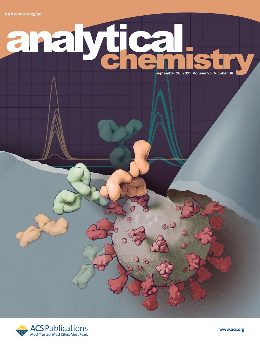 an_chem's tweet photo. Our latest cover! The artwork depicts an LC-MS/MS method for quantification of REGEN-COV, a cocktail of monoclonal antibodies that target SARS-CoV-2. 

https://t.co/n6J5HSlV6N

https://t.co/oqbS47BdFv https://t.co/G7bZPnjU1e