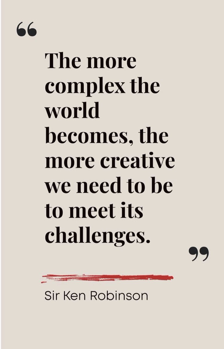 BEAlcala's tweet photo. Sir Ken Robinson https://t.co/EGsKmjjLhS