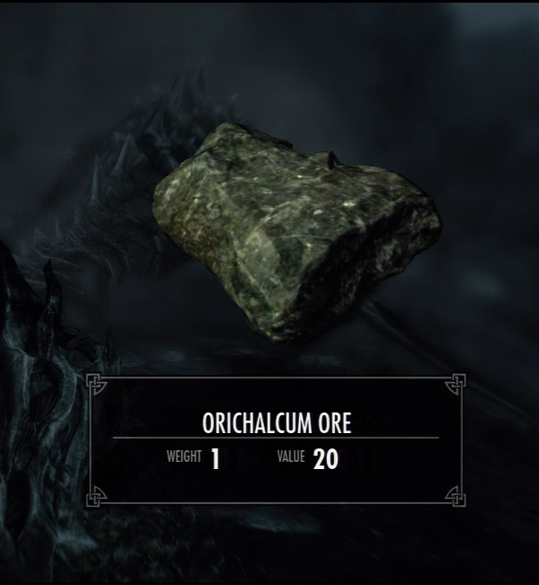 железная руда скайрим