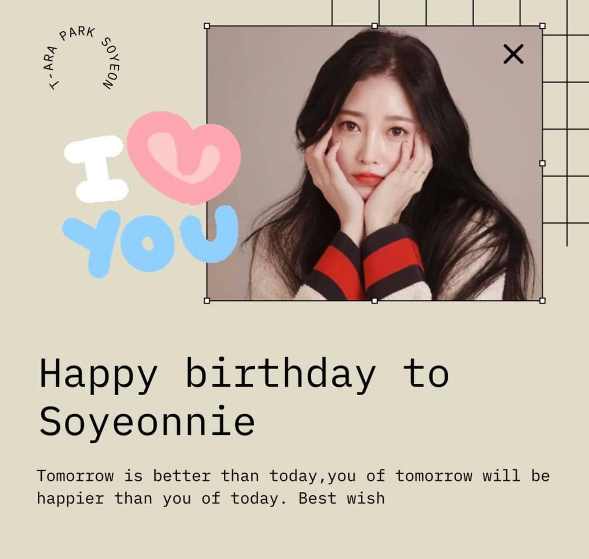KSooyani's tweet photo. Happy Birthday Soyeon Unnie🎉🎉🎂 @melodysoyanixx #OurMelodySoyaniDay https://t.co/wv5pAtplWN