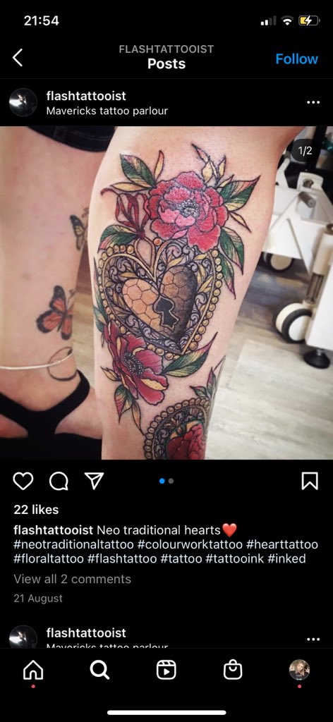 _husher's tweet photo. @art_by_kennedy Also I’m assuming you know of Alice Perrin (tattoo fixers)… 💀 straight traced mannnnn https://t.co/mzO46aIYCX