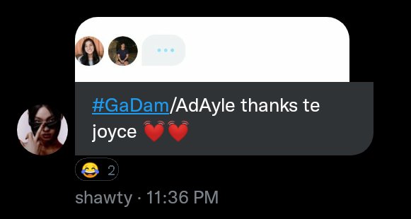LNLSquad's tweet photo. new ship is sailing 🚢
#GaDam
#AdaYle https://t.co/DzaZfFJyew