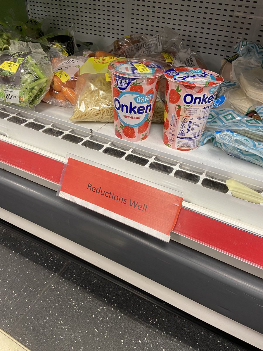 Familiar with the “Whoops!” shelf and “Reduced To Clear” but just discovered the “Reductions Well”…