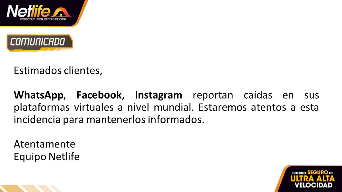 Netlife Ecuador (@netlifeecuador) on Twitter photo 