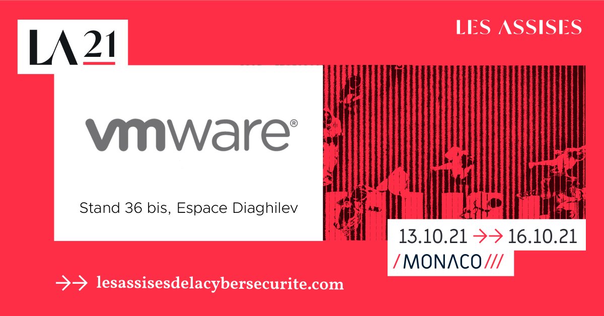 VMware_Fr's tweet photo. Plus que quelques jours avant les #AssisesSI ! 
Découvrez en plus sur la #cybersécurité avec les experts #VMware du 13 au 16 octobre.

Rendez-vous à Monaco 😉 https://t.co/zB2HjLs262 https://t.co/CJEtOBok1e