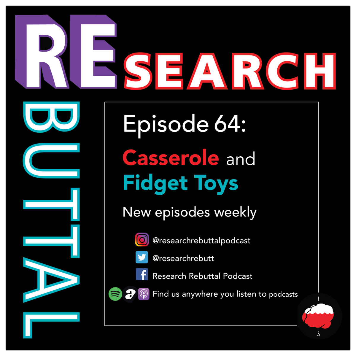 researchrebutt's tweet photo. The great #researchrebuttal #casserole debate along with some fidgetty facts can be found at https://t.co/Ho0qnK2kZ2
#podcast #food #dinner #eat #fidget #fidgetspinner #fidgettoy #educational #info #stim @themystery558 @luckyisnotlucky https://t.co/n68x25u5qV