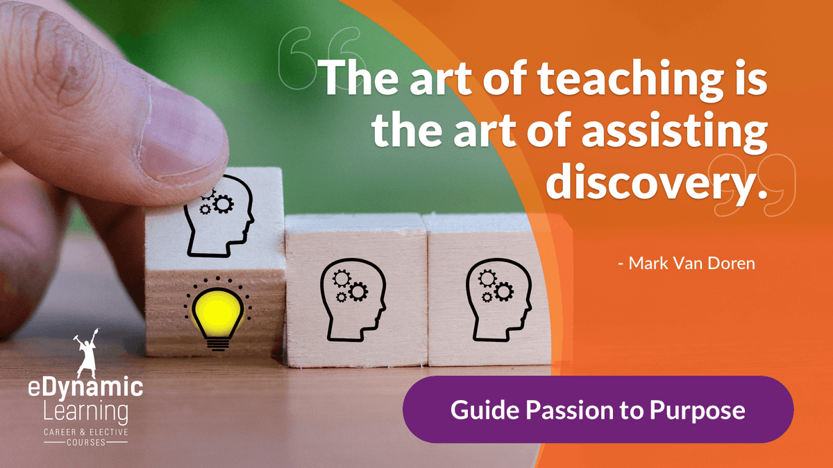 eDynamicLearn's tweet photo. Being a teacher is not easy but the impact you make is profound! #MondayMotivation #MondayMessage #TeachersMakeAnImpact #GuidePassionToPurpose https://t.co/yWgLgzKONf