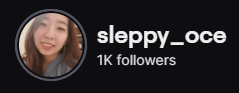 sleppy_oce's tweet photo. honestly, I am still shaking.. thank you guys so so much for 1k followers! I am so grateful for all the love and support you guys have given me over the past 7ish months and cant wait to stream more💕💓 (lil subathon announcement coming soon hehe) https://t.co/sY4SIII1kB