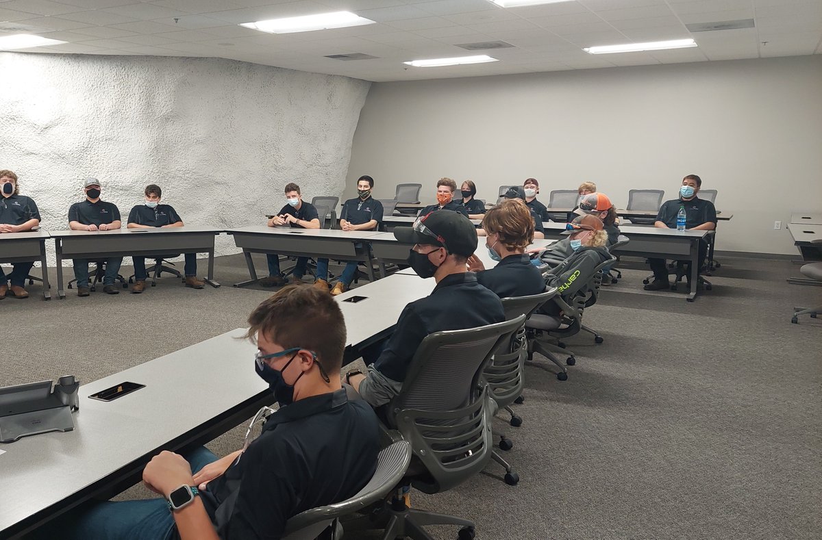 For Manufacturing Day on Friday, <a href="/AttendKCTech/">KC Tech Academy</a> at NCC students joined by one of our Heating, Cooling &amp; Climate Control students, attended <a href="/AAONHVAC/">AAON</a> for a tour! #NCCRocks #MFGDay21