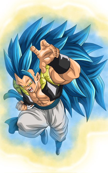 Gogeta SSJ4 SSJ Blue - DempseyJ Illustrations