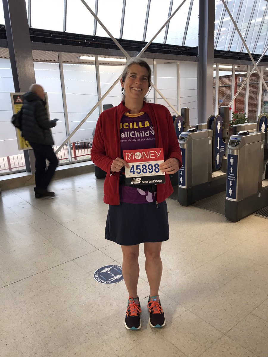 LucillaMacgreg1's tweet photo. Well, I staggered over the finish line on my own two feet. Thank you to everyone who has supported me; practically,emotionally and with sponsorship. I am very grateful. Thank you also to @WellChild who were wonderful throughout. I am very proud to have run for them. https://t.co/TYEhw4PoiC