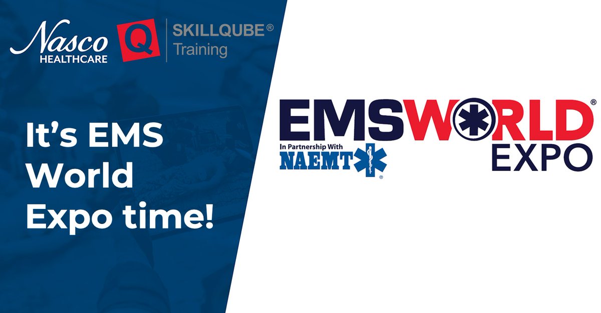 BeReadyNHC's tweet photo. It’s EMS World Expo time!
We’re thrilled to be here and showcase our exciting new products including @SKILLQube!
Come visit us at Booth 731. We’re looking forward to seeing you!
#BeREADY #EMSWorldExpo #EMSWorld #EMSWorld2021 https://t.co/7XCbjUhmuw