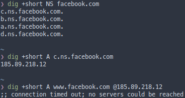 doxic's tweet photo. Whatsapp, Facebook and Instagram down. No NS server from https://t.co/KViECFLmpx, the ones returned from https://t.co/t78vyNKYz6 timing out https://t.co/NYVrA2MXD0
