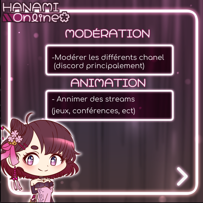 HanamiOnline's tweet photo. 🌸On a toujours besoin de vous!🌸Voici quelques informations sur les tâches des différents bénévoles Hanami! https://t.co/eXJTLVEuXt