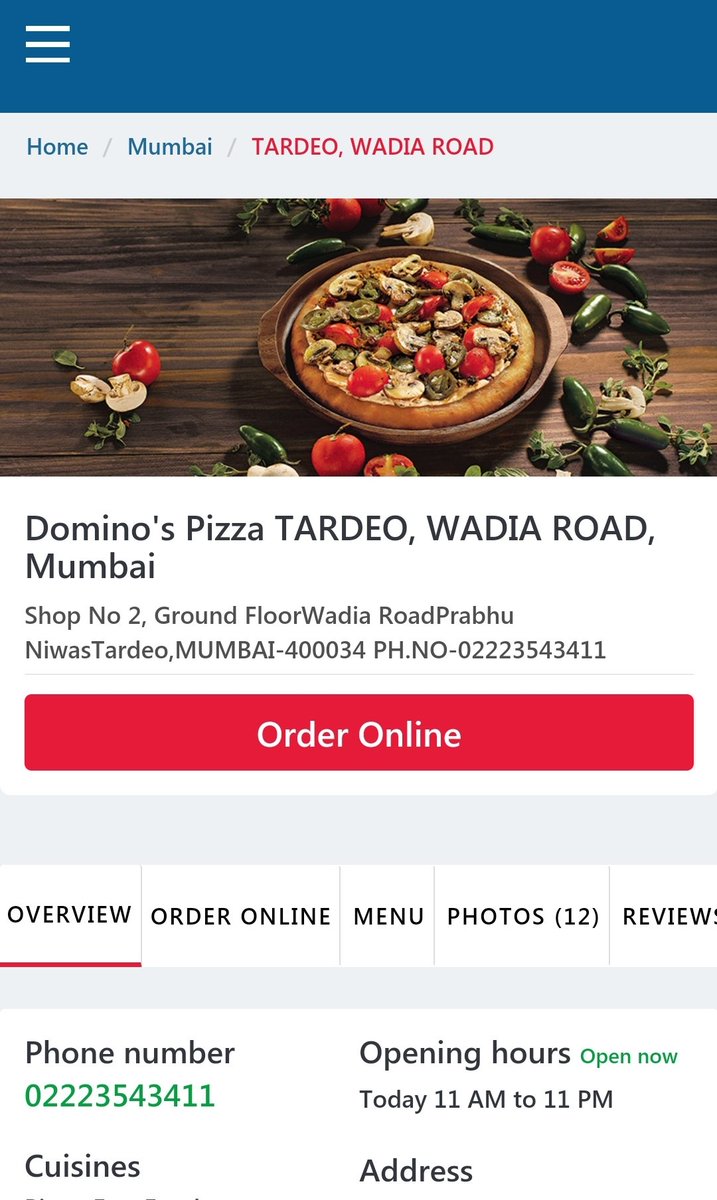 gopalvs07's tweet photo. 1st time decided not to order from @pizzahut &amp; tried @dominos disappointed how can deliver with rotten vegetables, smells very bad. you made first experience worst experience @dominos 
Dominos Mumbai - 400 034 https://t.co/ccEKIwzaFQ