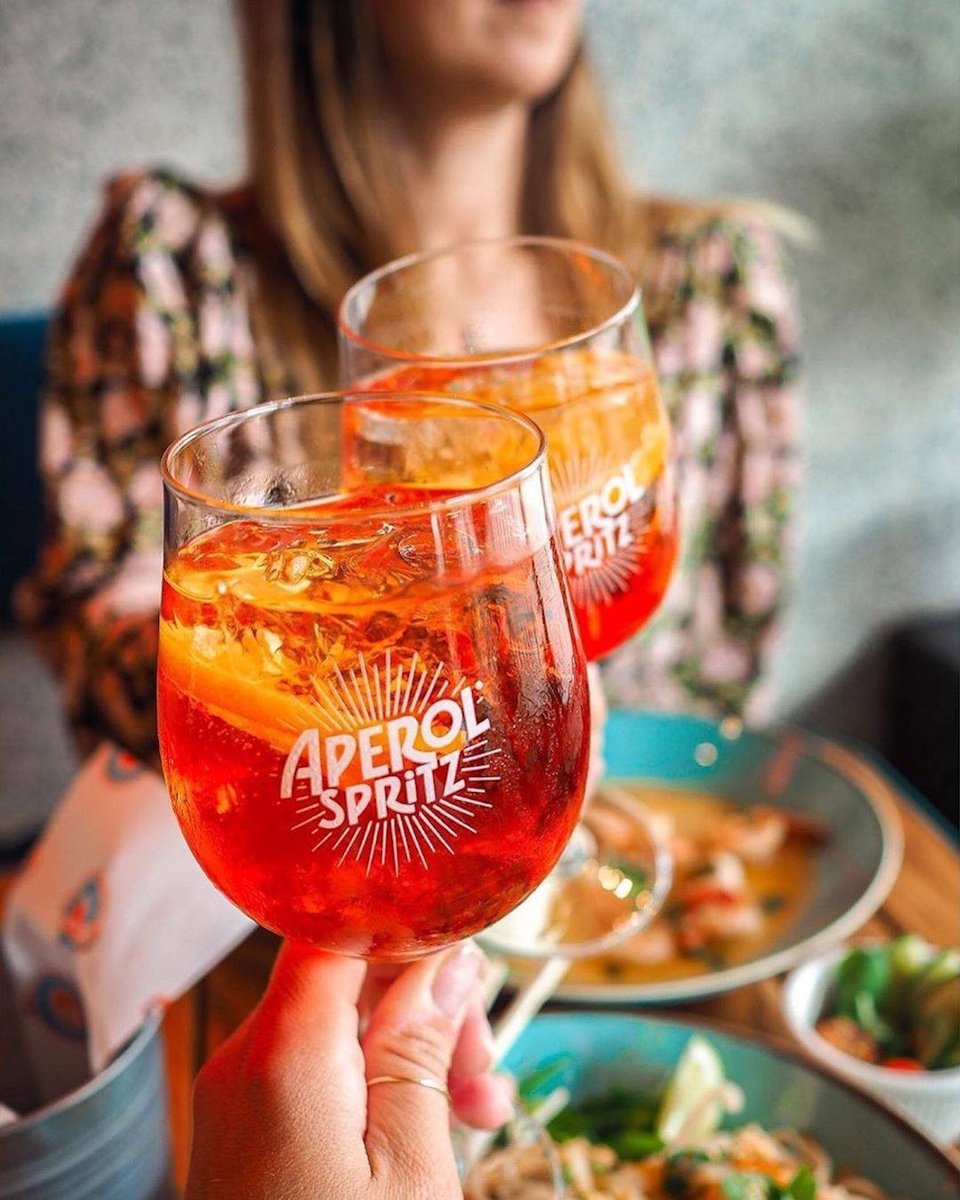 Starting the week with Aperol Spritz… don’t mind if we do! 😍