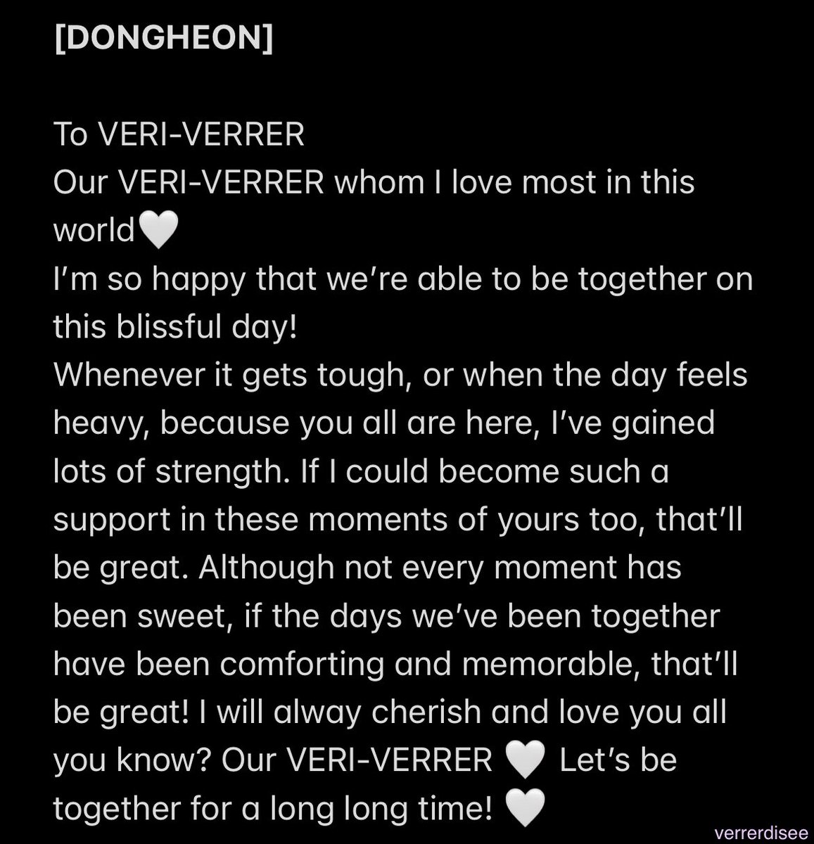 verrerdisee's tweet photo. Rolling Paper Eng Trans (thread)
#베리베리 #VERIVERY #VRVR
#지금부터_베리베리한지_천일째
#1000DAYSWITHVERIVERY https://t.co/mZ8mrapuwS