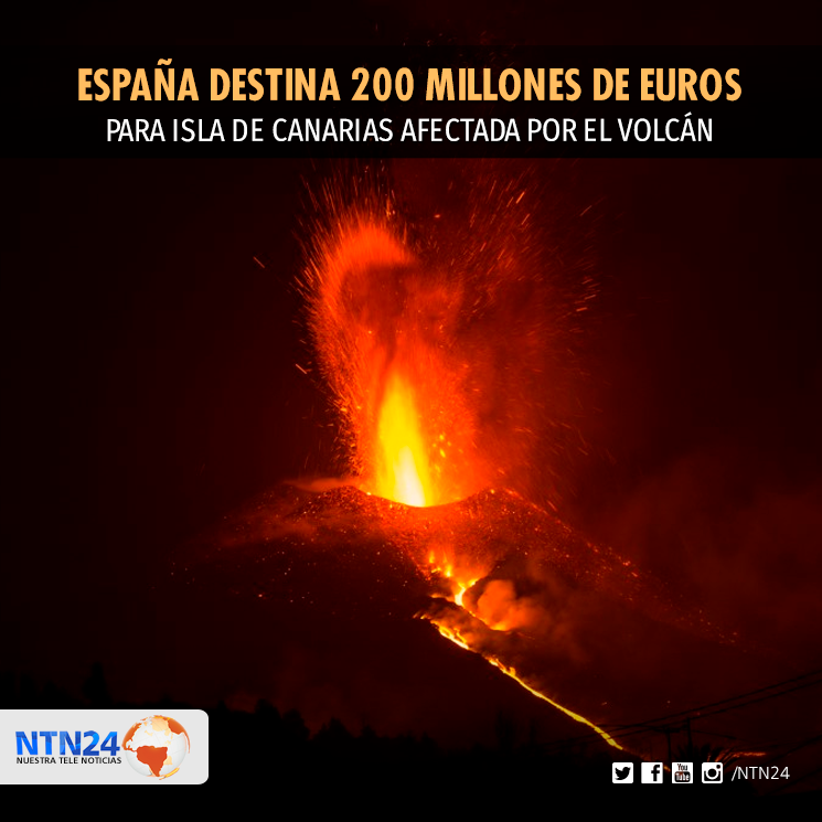 NTN24ve's tweet photo. Pedro Sánchez no dio mayores detalles del plan, pero dijo que incluirá aportes para "la reconstrucción de infraestructuras" https://t.co/JIIMqSALio https://t.co/RuayOMZp7V