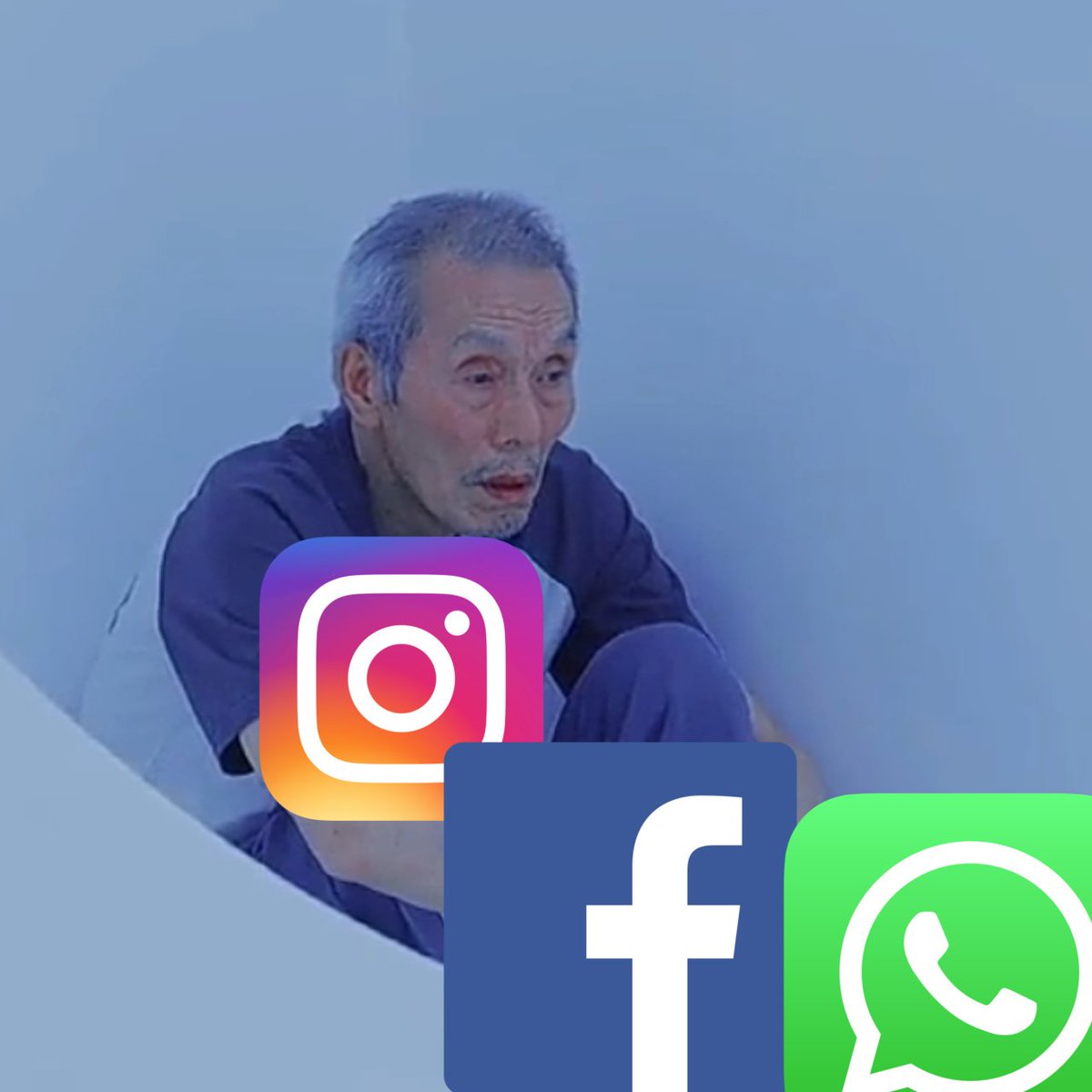 mucerux's tweet image. whatsApp users finding peace in twitter right now
#facebookdown
#whatsappdown