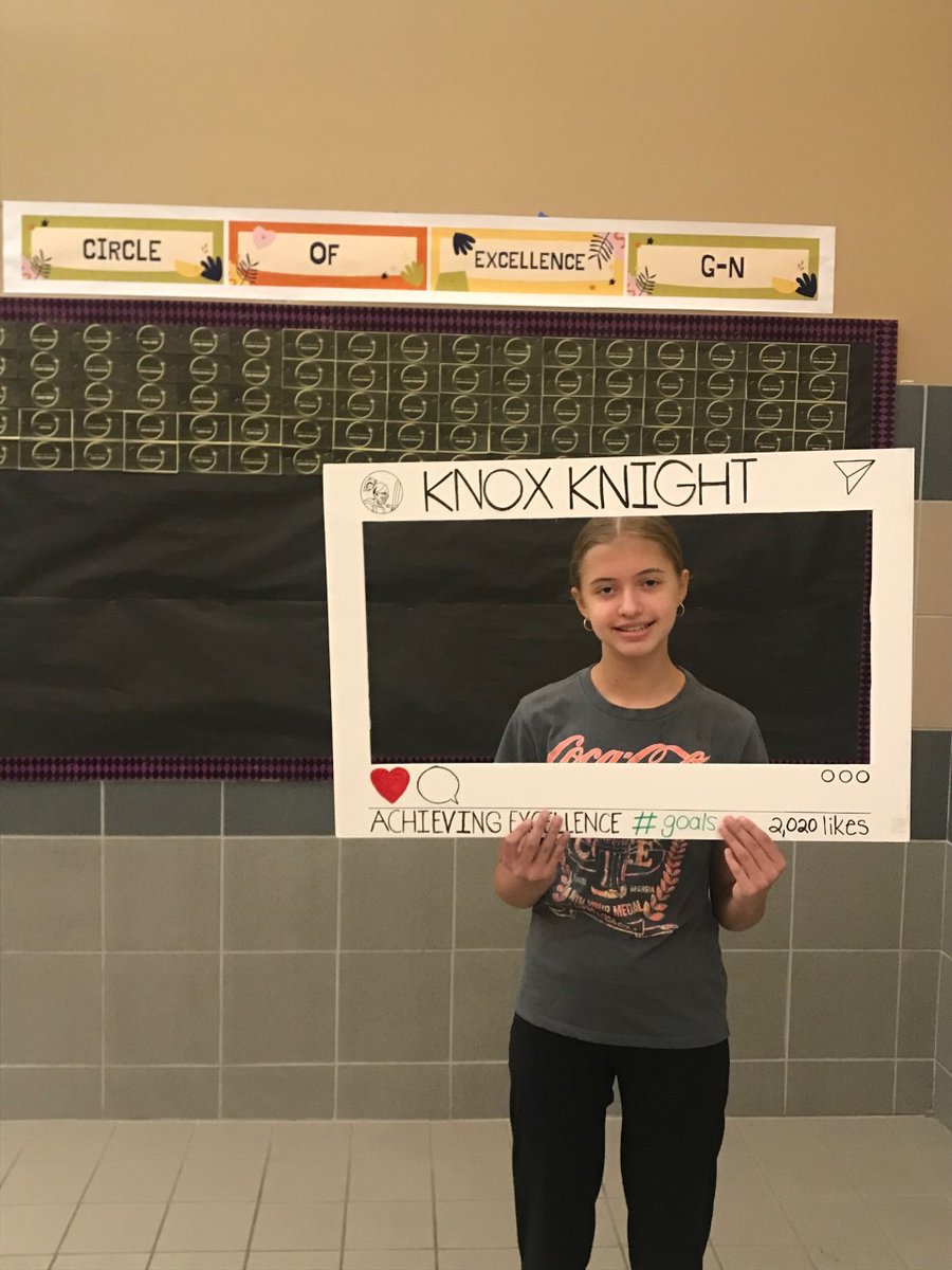 Knox Knights enter the Circle Of Excellence for earning SAE- Students Achieving Excellence. September 27-October 1.