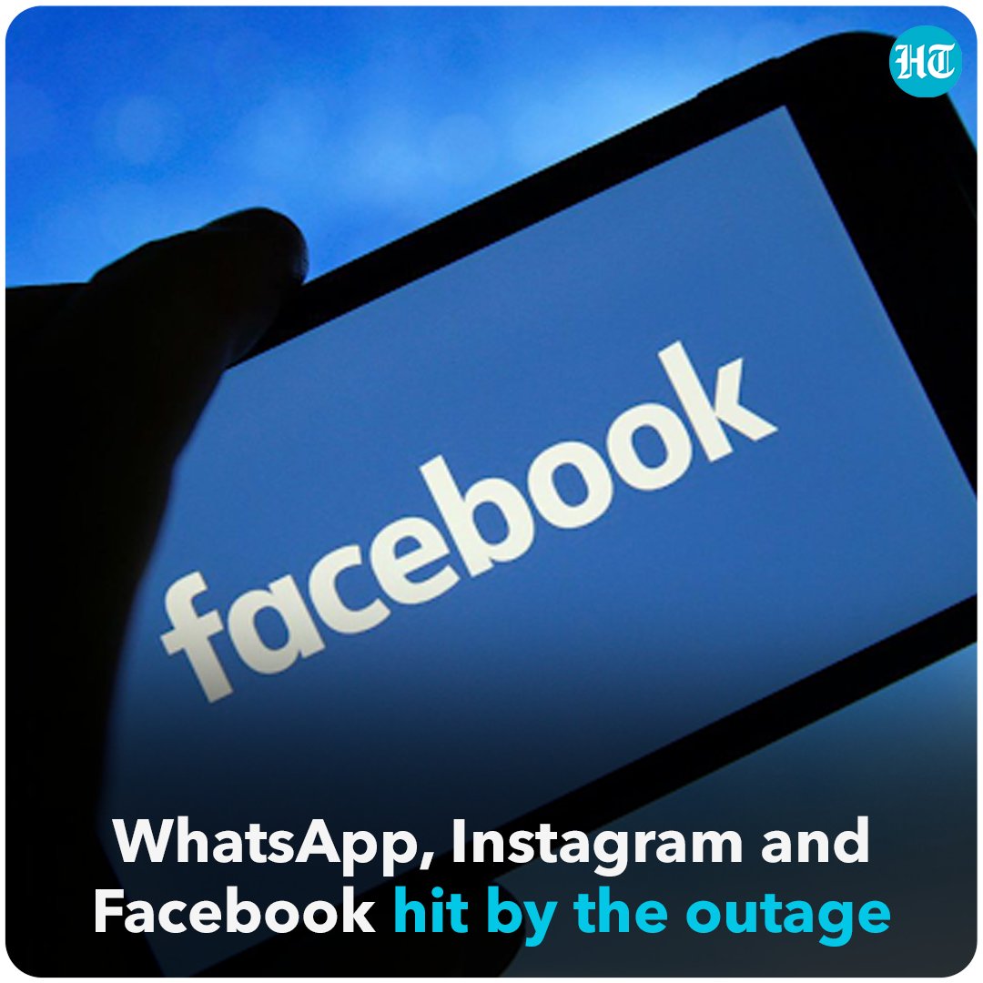 htTweets's tweet photo. Several users reported that they were unable to access the services #WhatsApp, #Instagram and #Facebook

According to users on social media, all three sites are not working on either Web or smartphone apps

Read: https://t.co/OKf8MxEtBf https://t.co/qyVIkzI2UE