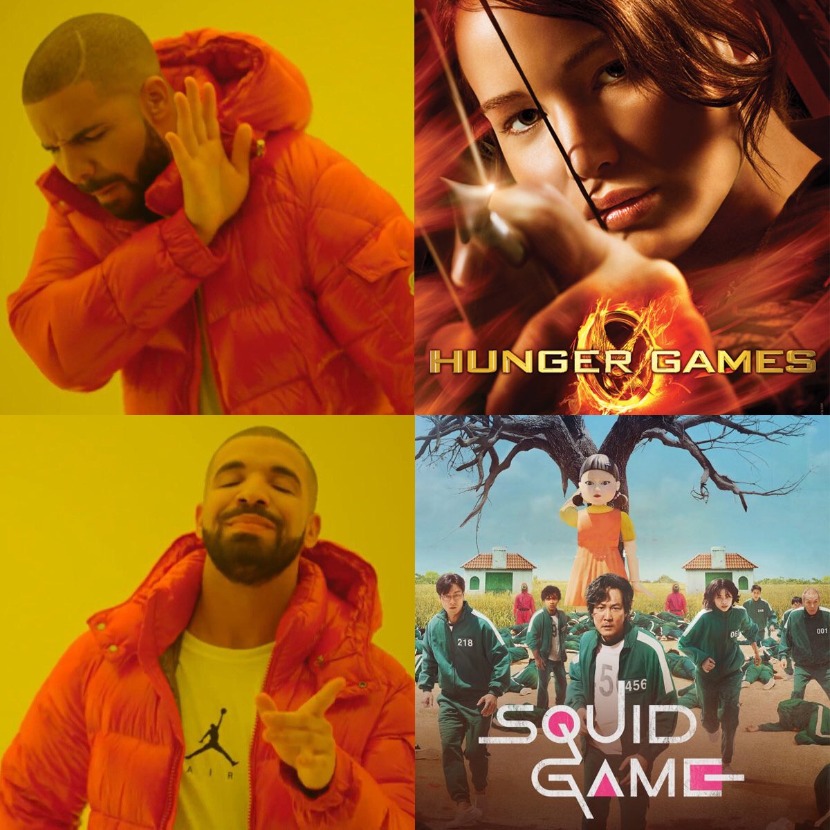 What’s your favourite battle royale type movie/series? #squidgame #squidgamenetflix #SquidGamememes #squidgamememe