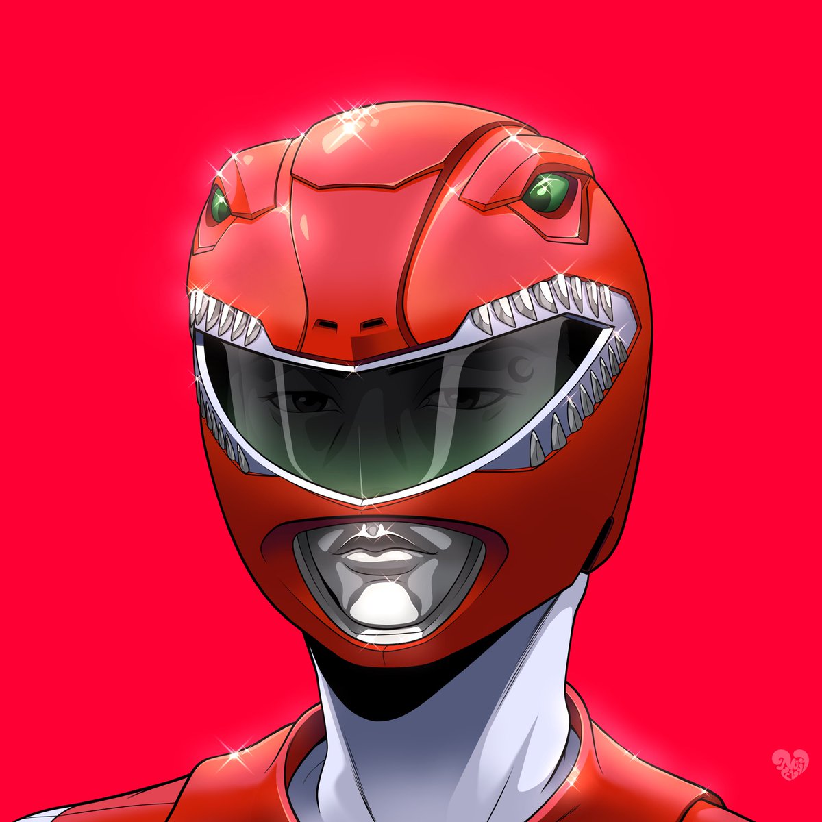 McFlyy's tweet photo. Red Vs Blue, No Halo. β€οΈππ #McFlyy #MightyMorphin #ColorStudy https://t.co/Tffsrv3grO