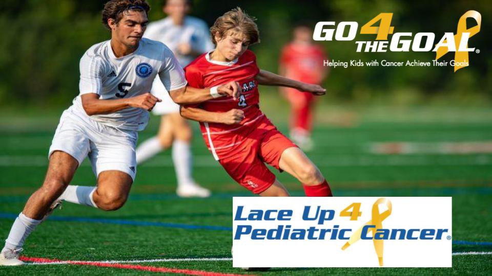 shawnee_soccer's tweet photo. Today we will be playing our 10th annual lace up for cancer game vs Bishop Eustace. The gold laces we will be wearing help to create awareness to support this cause. Thanks @EustaceSoccer for helping us out with this! For more information please go to to https://t.co/gT8TOnfVhq https://t.co/mYwXhEm3Rg