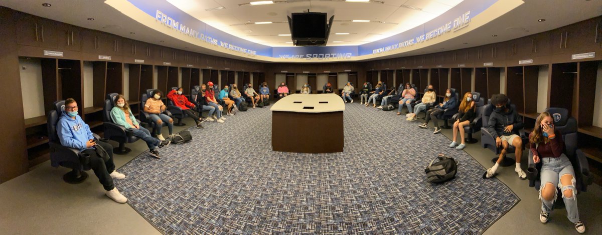 Our Freshmen Ambassador students got to visit @cmpark today to learn all the ins and outs of how multiple career paths work together to make such a successful organization! Thank you <a href="/SportingKC/">Sporting Kansas City</a> for hosting us! <a href="/NKCSchools/">NKC Schools</a> <a href="/northmennews/">NorthmenNews</a> <a href="/Northmen_STUCO/">OP Student Council</a> #ForTheFamily