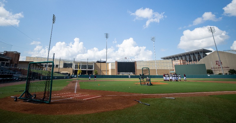 AggieBaseball's tweet photo. We will see you Friday 👀

⚾ vs Houston | 6pm | Free Admission