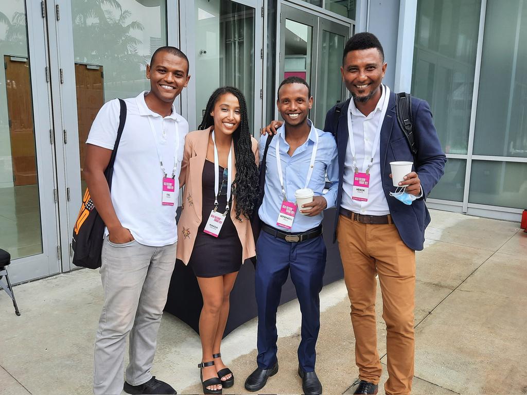 KalKassa's tweet image. Myself, @makda_m18, @befeqe, and @HenokFente at the @OsloFF in Miami representing #Ethiopia 🇪🇹

#OsloFF
#TruthIgnited
