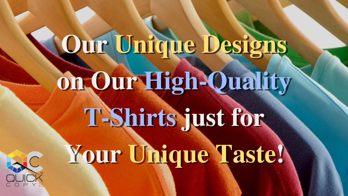 QCopy2's tweet photo. Unique T-Shirts are waiting for you!
On QuickCopy2.

Visit: https://t.co/GbNxA4FWwL

For More Information:
📞 +1 651-488-1244
📧 quickcopy2@yahoo.com

#quickcopy2 #tshirtdesign https://t.co/YwAxg1aEp7